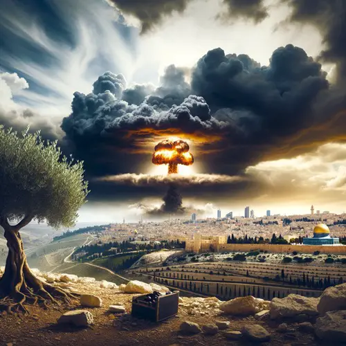 ¿En qué parte de la biblia dice que Israel será destruida?